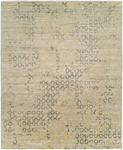Hand Knotted Silk Classic/Faded Transitional Rug KIN9630