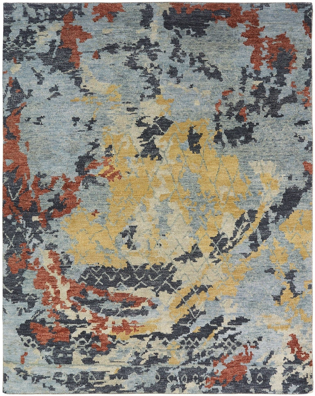 Hand Knotted Wool Modern Rug KIT2520