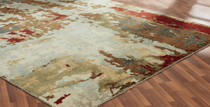 Hand Knotted Wool Modern Rug KIT2530