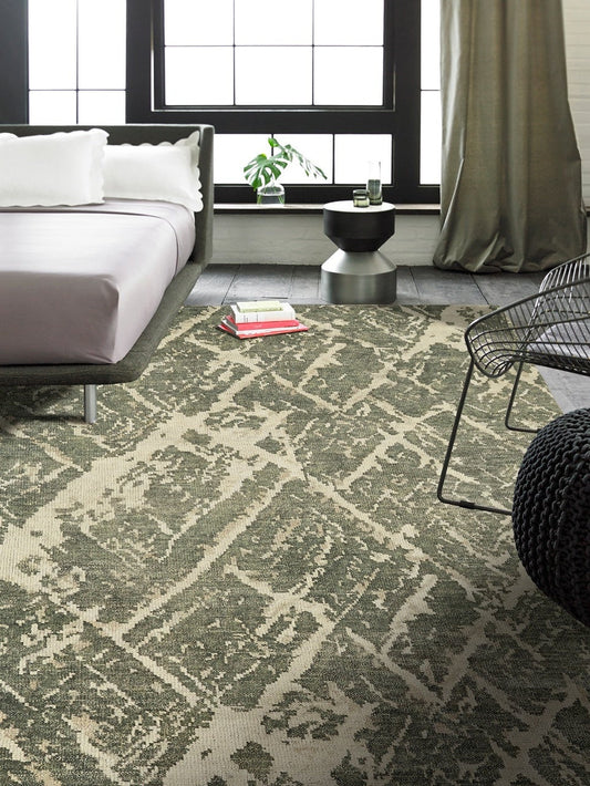 Hand Knotted Wool Modern Rug KIT2560