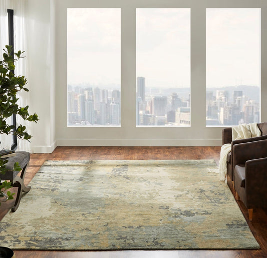 Hand Knotted Wool Modern Rug KIT2600