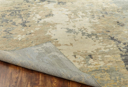 Hand Knotted Wool Modern Rug KIT2600