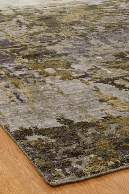 Hand Knotted Silk Modern Rug KJN0740