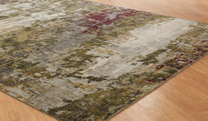 Hand Knotted Silk Modern Rug KJN0740