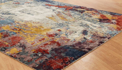 Hand Knotted Silk Modern Rug KJN0790
