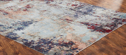 Hand Knotted Silk Modern Rug KJN0800