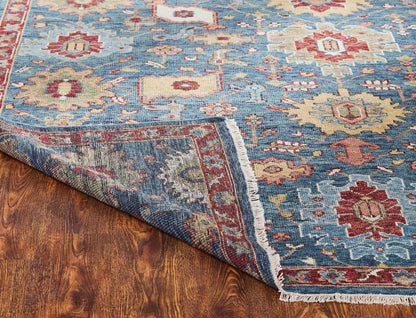 Hand Knotted Wool Oushak Rug KKN1920