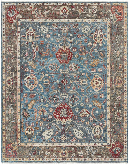 Hand Knotted Wool Transitional Rug KKN1930