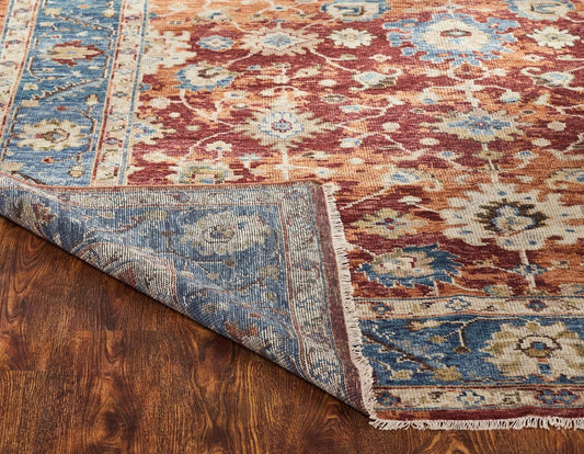 Hand Knotted Wool Transitional Rug KKN1960