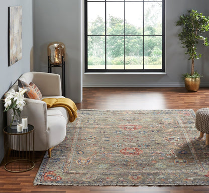 Hand Knotted Wool Transitional Rug KKN1970