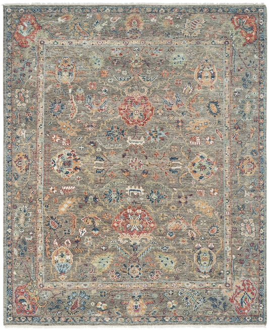 Hand Knotted Wool Transitional Rug KKN1970