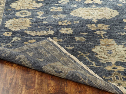 Hand Knotted Wool Oushak Rug KLL7480