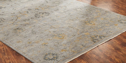 Hand Knotted Wool Oushak Rug KLL7490