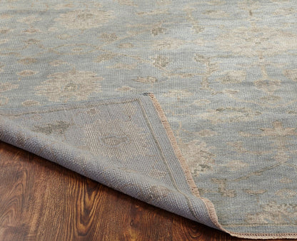 Hand Knotted Wool Oushak Rug KLL7500