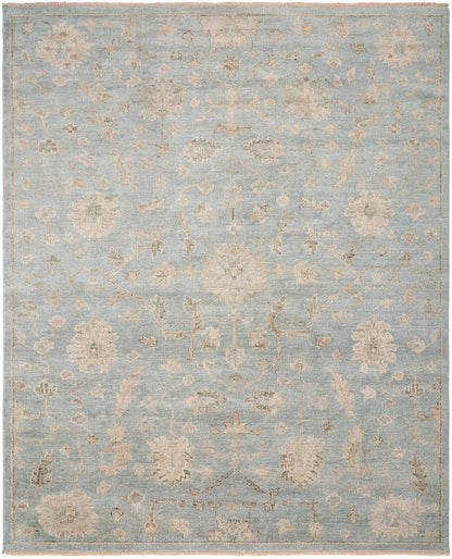 Hand Knotted Wool Oushak Rug KLL7500