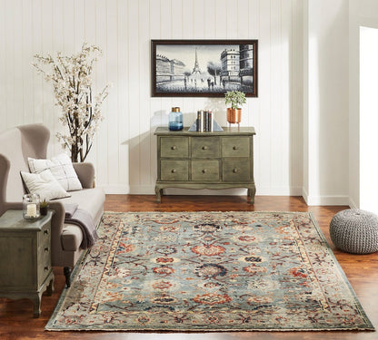Hand Knotted Wool Oushak Rug KLL7510