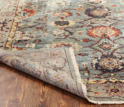 Hand Knotted Wool Oushak Rug KLL7510