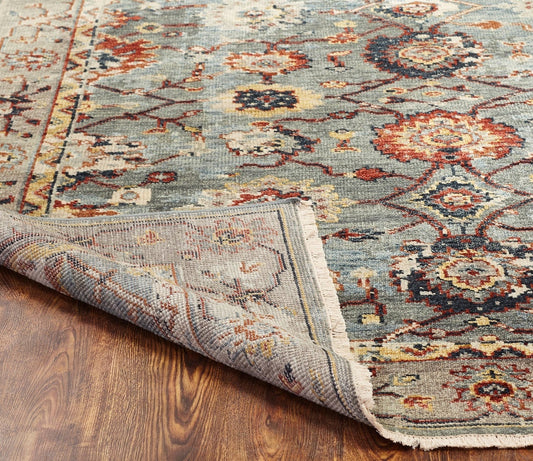 Hand Knotted Wool Oushak Rug KLL7510