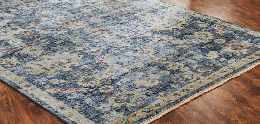 Hand Knotted Wool Oushak Rug KLL7530
