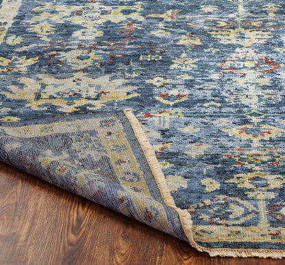 Hand Knotted Wool Oushak Rug KLL7530
