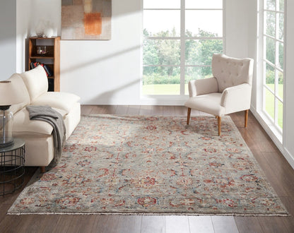 Hand Knotted Wool Oushak Rug KLL7540