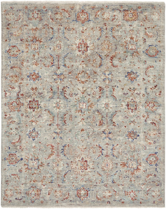 Hand Knotted Wool Oushak Rug KLL7540