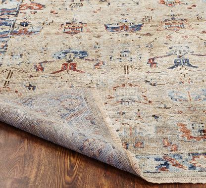 Hand Knotted Wool Oushak Rug KLL7550