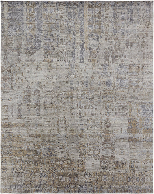 Hand Knotted Wool & Silk Classic/Fade KLN2390