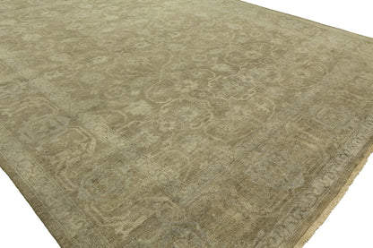 Beige Traditional Hand knotted Wool Rug Sizes From: 2x3 to 12x15 - Sku: KMG1811