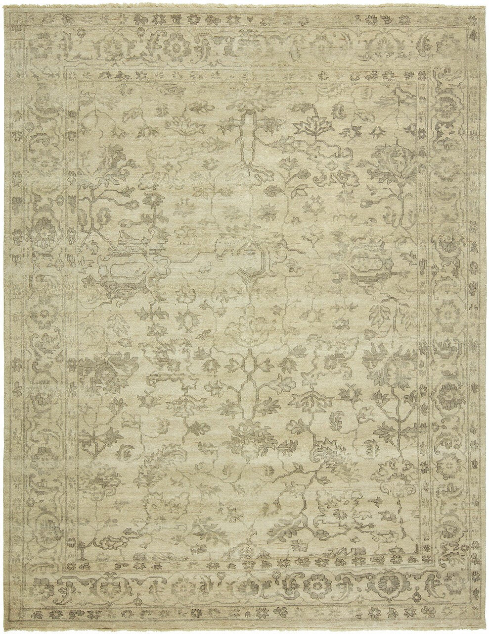 Hand Knotted Wool Traditional Rug KMG1830