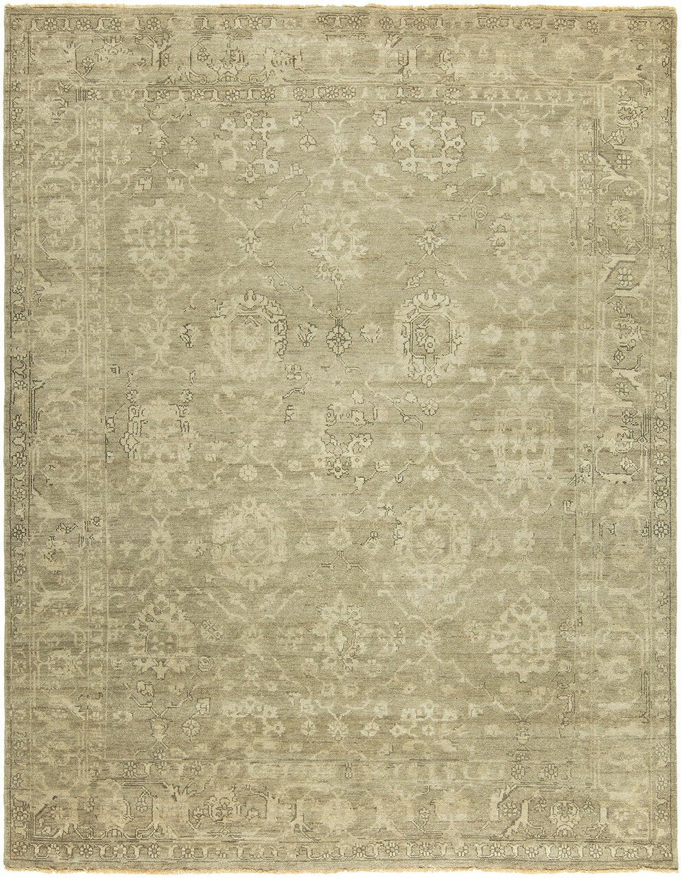 Hand Knotted Wool Traditional Rug KMG1840