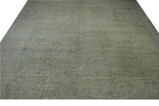 Modern Grass Design Viscose Handloom 12.0x14.6 -w2321