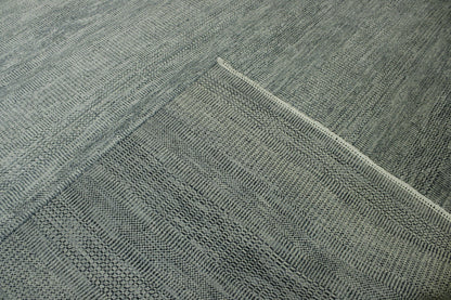 Modern Grass Design Wool Hand Knotted Rug 9.11x13.8 -w2090