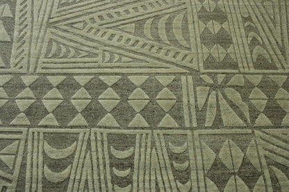 Modern Morrocan Wool Hand Knotted Rug 10.0x14.3 -w2281