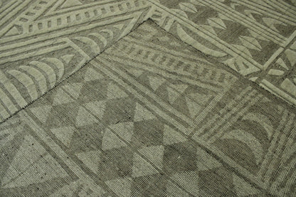 Modern Morrocan Wool Hand Knotted Rug 10.0x14.3 -w2281