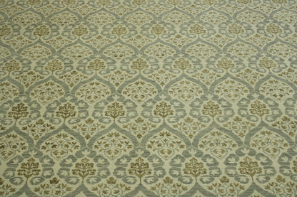 Tribal Ikat Wool Hand Knotted Rug 10.1x14.0 -b-150