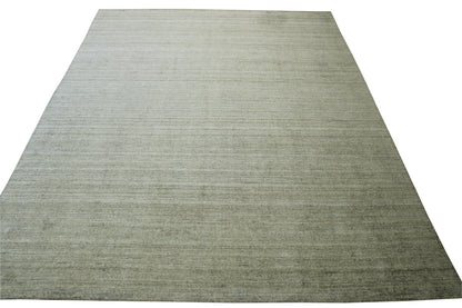 Modern Grass Design Wool Hand Knotted Rug 9.11x13.0 -w2118