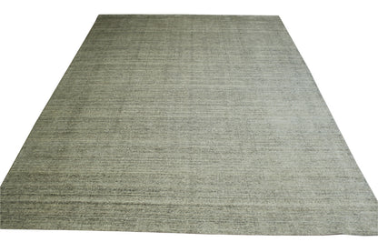 Modern Grass Design Wool Hand Knotted Rug 9.11x13.0 -w2118