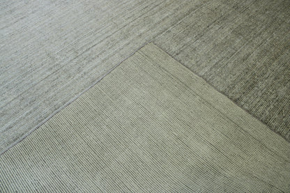 Modern Grass Design Wool Hand Knotted Rug 9.11x13.0 -w2118