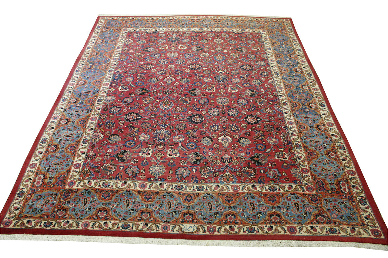 Traditional Fine Bidjar Wool Hand Knotted Rug 9.10x12.10 -w5018