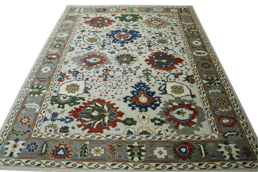Oushak Zigler Wool Hand Knotted Rug 10.0x13.10 -w20188