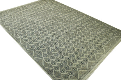 Oushak Kerman Design Wool Hand Knotted Rug 10.0x14.0 -w20047