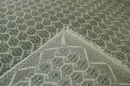 Oushak Kerman Design Wool Hand Knotted Rug 10.0x14.0 -w20047