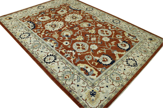 Tribal Fine Chobie Wool Hand Knotted Rug 10.1x14.0 -b-141