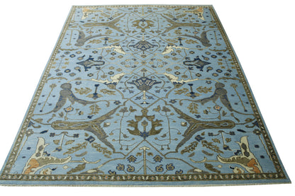 Oushak Zigler Wool Hand knotted Rug 9x12 - w20197