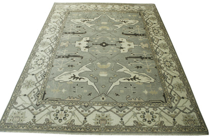 Oushak Zigler Wool Hand knotted Rug 9x12 - w20334