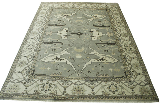 Oushak Zigler Wool Hand knotted Rug 9x12 - w20334