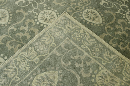 Tribal Ikat Wool Hand knotted Rug 9x12 - w20122
