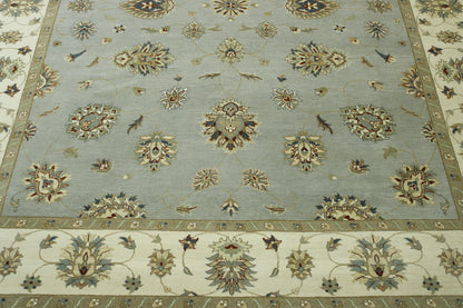 Traditional Agra Zigler Wool Hand knotted Rug 9x12 - w20126