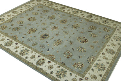 Traditional Agra Zigler Wool Hand knotted Rug 9x12 - w20126